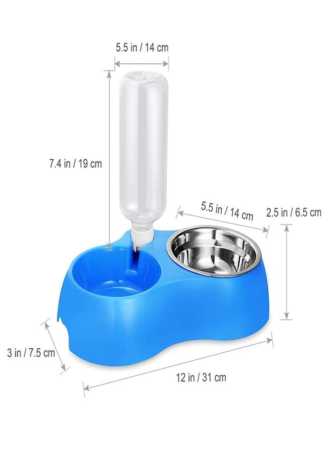 ECAPT Pet Dog and Cat Food Bowl and Automatic Water Dispenser Feeder - Image 3